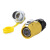 LP20 单孔螺纹黄色2-12芯 LED显示屏 连接器 母插头公座航空插 LP20-4芯 母插头(黄色)