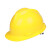 牛保安安全帽工地男施工建筑工程领导电工劳保透气高强度abs加厚安全头盔 黄色 国标加厚款
