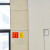 挡烟垂壁按钮标识牌消防防火分区隔烟标志牌提示牌警示牌贴纸 挡烟垂壁标识牌10张 10x10cm