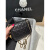 香奈儿（Chanel）经典款女包方胖子羊皮金球金珠链条单肩斜挎包 黑色 常规