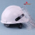 PC防护面屏安全帽防冲击防飞溅防酸碱透明面罩配安全帽式打磨面具 V型白色+面罩