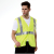 安大叔JJ-A023反光背心 建筑交通户外工作施工环卫警示服一件装 荧光黄（加LOGO） M 
