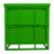 集结号 军绿色金属箱重型仓储周转箱战备物资箱笼 支持定制