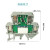 继电耦合器YDK-R DC5V/12V/24V导轨接线端子排光电模块替RET DC5V（1个） 灰色
