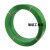 杨笙福1608塑钢打包带包装带捆绑编织带塑料打包绿黑色带pet手工 绿色1608塑钢带(20kg 1500米)