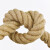 海斯迪克 HKLY-174 工业麻绳拔河绳 天然黄麻绳子手工黄麻 粗细麻绳物流麻绳包装捆绑绳子 直径30mm*1m
