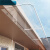 灵镁定制隐形雨棚全透明无支架挡雨板雨篷阳台屋檐家用窗户外有机 40*40cm全透明(立面安装)*