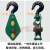 国标重型定滑轮组吊轮省力起重滑车钢丝绳滑轮0.5/1/2/3/5/10T吨 双轮国标5吨