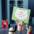 瑞飘举牌励志小猪日式可爱动物留言夹名片夹少女桌面装饰摆件毕业礼物 熊猫+黑猫+卡片