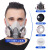木可西防尘口鼻罩透气防工业粉尘灰尘装修打磨工业面具面罩