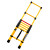 伟光（WEIGUANG） 绝缘梯子 YD-YGT 3米 鱼竿式伸缩人字梯 玻璃钢 电力工程施工专用便携式竹节梯
