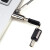 HP惠普 原装安全防盗锁笔记本电脑锁密码锁钥匙锁HP Sure Key Cable Lock 6UW42AA-全方位4锁头