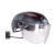 金格羽烤漆上墙螺丝白色帽架球架假发陈列架自行车摩托车头盔展示架的 黑-色 标配
