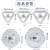 LED吸顶灯改造灯板灯泡灯管圆形光源灯带环形改装板灯珠 长条15w三色调光(长度40cm) 其它 其它