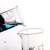 玻璃烧杯 低型烧杯 牛奶杯 高硼硅耐高温刻度杯 实验器材玻璃加厚量杯25 50 100 150 5ml (环球)