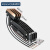 无接缝滑触线集电器3级4级60A滑线导电器受电器滑块碳刷 4极优质型