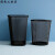 铁网垃圾桶防锈办公室拉垃圾桶金属铁艺丝网状卫生间纸篓 15升大号方形(一只装)送2个夹子 加厚