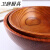 卫辞木碗酸枣木西式欧式大号实木整木碗饭碗菜碗汤碗面碗沙拉盘 直径25-26高8cm配托盘盖盖