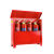灭火器箱4只装不锈钢4kg灭火器箱子4/5/8公斤消防器材放置箱 4公斤4个装灭火器箱红色款
