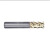 金鹭丨端铣刀加长平底铣刀铝用；E12X36X250-11.9-AL3N