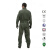 五星盾 阻燃防静电飞行服 航空飞行员特种连体救援防护服 军绿XL