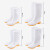 稳斯坦 WF033 白色雨鞋工作雨靴 耐油防滑卫生靴防油工厂水鞋劳保鞋 女中筒41