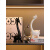 子木雅居贝汉美创意小鹿摆件轻奢高档高级感家居客厅玄关酒柜桌面软装饰品 装饰柜酒柜组合6件套