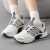 阿迪达斯（adidas）男鞋女鞋 2024夏季新款CLIMACOOL清风鞋透气厚底运动休闲鞋跑步鞋 IF6720 42