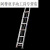 铝合金伸缩梯子单面直梯加厚升降工程梯收缩阁楼梯6 8 10米12 20国标收15米升3米）挂钩