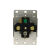 标四孔50A大功率工业插座 NEMA 14-50R 125/250V 发电机电源座 底盒盖板