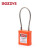 BOZZYS BD-G47 KD 工程缆绳安全挂锁150*3.2MM 不锈钢缆绳 橙色不通开型