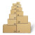 3-12号快递小纸箱打包箱子包装盒电商纸箱批  三层加强 12号130x80x90mm90个