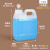 水杉方桶配透气盖1L方桶半透明塑料桶工业水剂分装瓶耐温试剂瓶 S