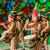 金宠野人服装非洲鼓演出服儿童六一节表演服幼儿园野人猎人舞蹈大王 白色头的饰 160cm
