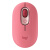罗技（Logitech）POP MOUSE无线蓝牙鼠标静音办公鼠标时尚商务小手轻薄便携舒适IP款鼠标 WF13B POP Mouse电幻粉