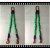 杨笙福国标工业行车吊装带起重吊带吊具成套组合吊索具吊钩2腿3腿 5吨3米2腿(默认宽嘴钩)