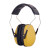 头戴式隔音耳罩机场睡眠学习专用噪音耳罩隔音工业级降噪防护射击防噪音耳罩 L6黑色