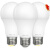 德力西LED灯泡 节能3瓦5WE27螺口暖黄冷白光螺旋球泡照明光源 8WE27灯座 其它白