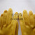 天骄南洋牛筋乳胶手套 黄色加厚耐用橡胶皮家务洗碗 防水清洁 南洋100克20双价格 M