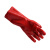 DELTAPLUS/代尔塔  PVC防化耐酸碱手套 红色 1副 201735-10 35cm