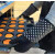 耐高温500度微波炉隔热商用防烫加长大厚烘培手套烤箱工业硅胶 短款黑色(一双) 28CM