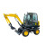 HW轮式挖掘机小型家用农用80挖土微型75工程挖机1吨2多功能果园勾机 履带挖机订金