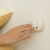 MUIDBunny Doorbell 兔子门铃 家用无线趣味呼叫器 入户提醒 米白White