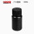 NIKKO试剂瓶HDPE塑料瓶圆瓶大口小口黑色避光样品瓶避光液体 黑色大口圆瓶 500ml