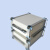 K型铝型材外壳仪表机箱DIY工控控制盒电源线路板壳体设备箱定制 4U*63孔*350全深
