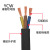 创业机电 软橡胶线YCW3X2.5平方450/750V 3芯国标多丝铜芯 抗拉耐磨电源软护套线缆 1米