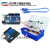 For Arduino/UNO-R3控制开发主板单片机传感器模块编程学习板套件 USB转B型口 数据线 0.3米 蓝色