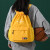 靠森（Kaooseen）大容量男女旅行运动双肩包折叠健身包训练背包束口袋抽绳包篮球包 酒红色