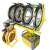 德威狮定制PE管高配热熔焊机液压半自动对焊机燃气管道工程焊管机63/315/630 (50)63-200液压标配