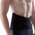 正品AQ 3032运动护腰护具 标准型保暖运动护腰带束腹带 健身登山护腰带 黑色3033带四支撑条 M腰围71.1-83.8cm
